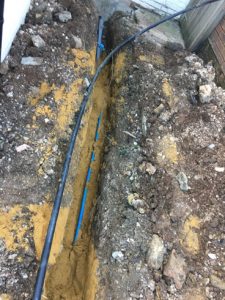 New Water Main Alresford AFriend Drainage Services Andover Basingstoke Eastleigh Portsmouth Southampton Guildford Winchester Hampshire Surrey