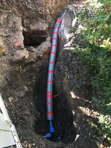 New Water Main Winchester AFriend Drainage Services Andover Basingstoke Eastleigh Portsmouth Southampton Guildford Winchester Hampshire Surrey